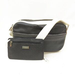 Loewe Black and Cream Crossbody Bag with COA